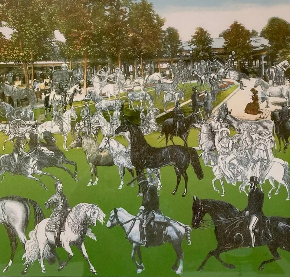 Peter Blake, Vichy Horseshow, 2010