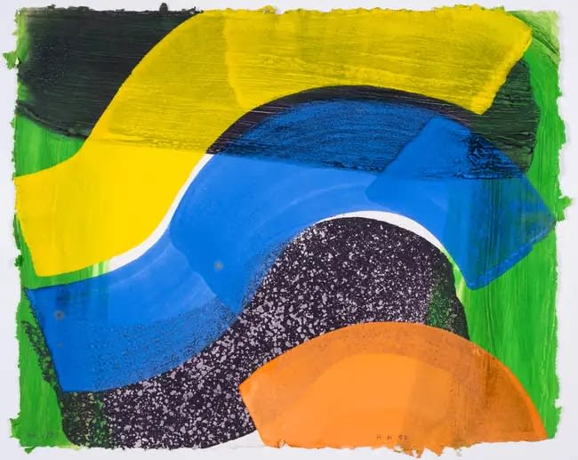 Howard Hodgkin, Put Out More Flags, 1992