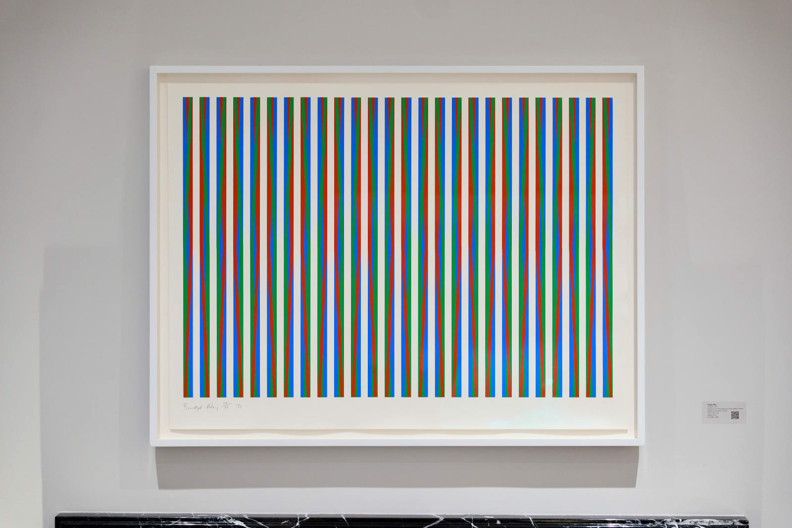 Bridget Riley, Firebird, 1971
