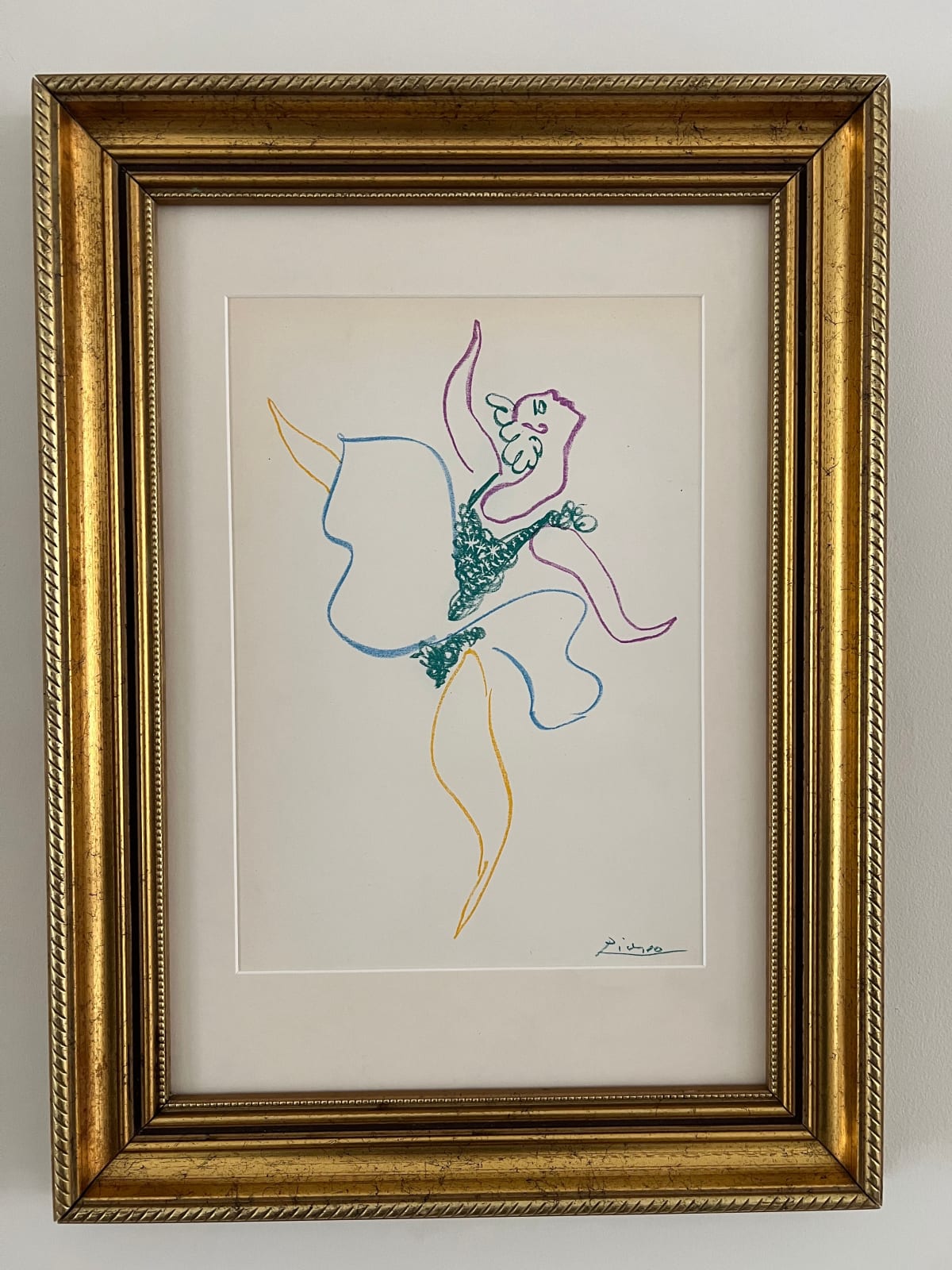 Pablo Picasso, The Ballet Dancer, 1954