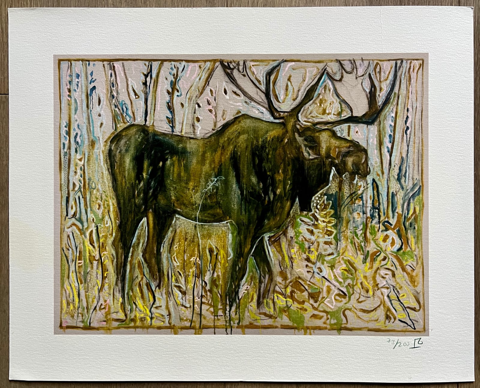 Billy Childish, Moose, 2013