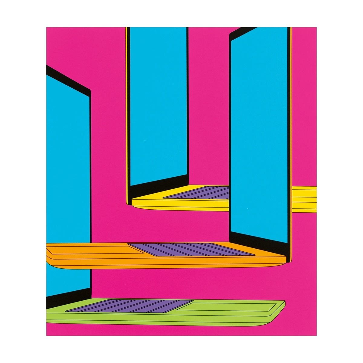 Michael Craig-Martin, Zoom, 2024