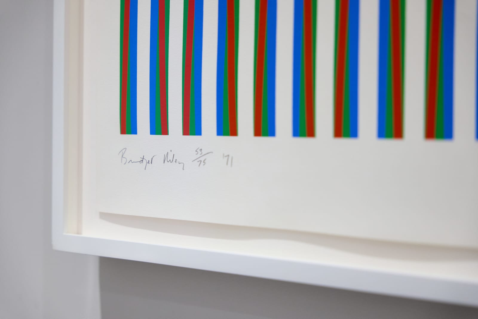 Bridget Riley, Firebird, 1971