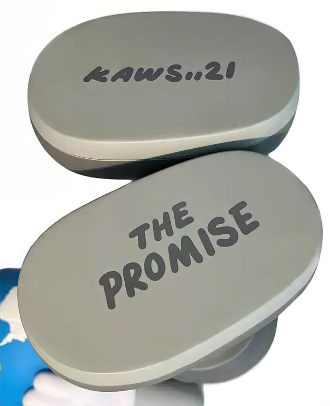 KAWS, The Promise - Grey, 2022