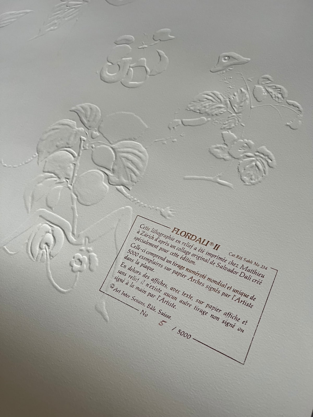 Salvador Dali, Flordali II, 1981