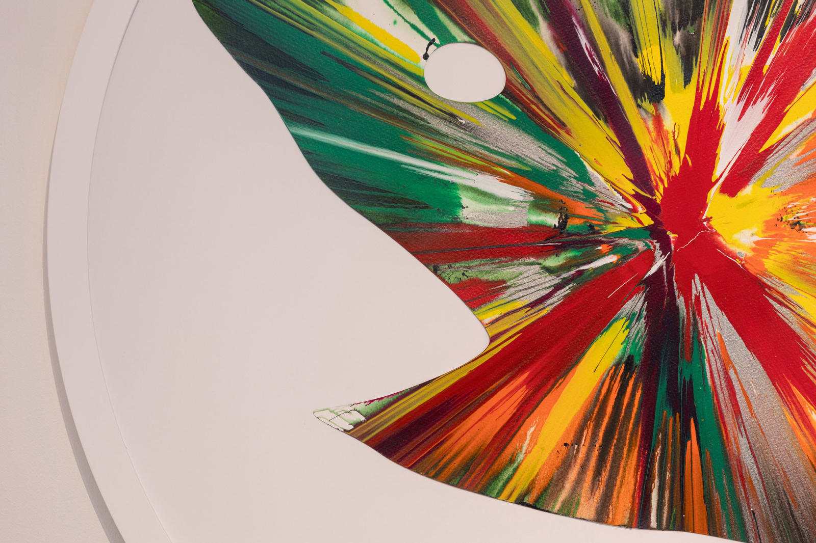 Damien Hirst, Shark spin painting, 2009