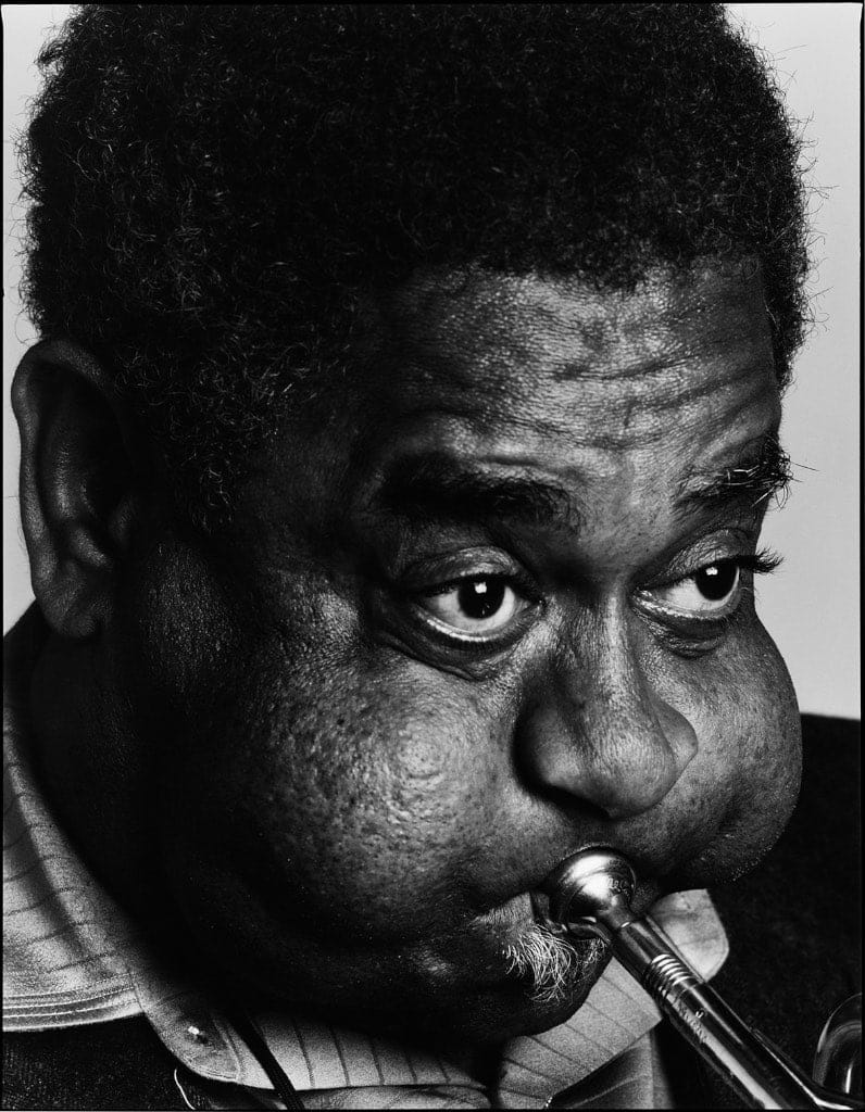 David Bailey, Dizzy Gillespie, 1981