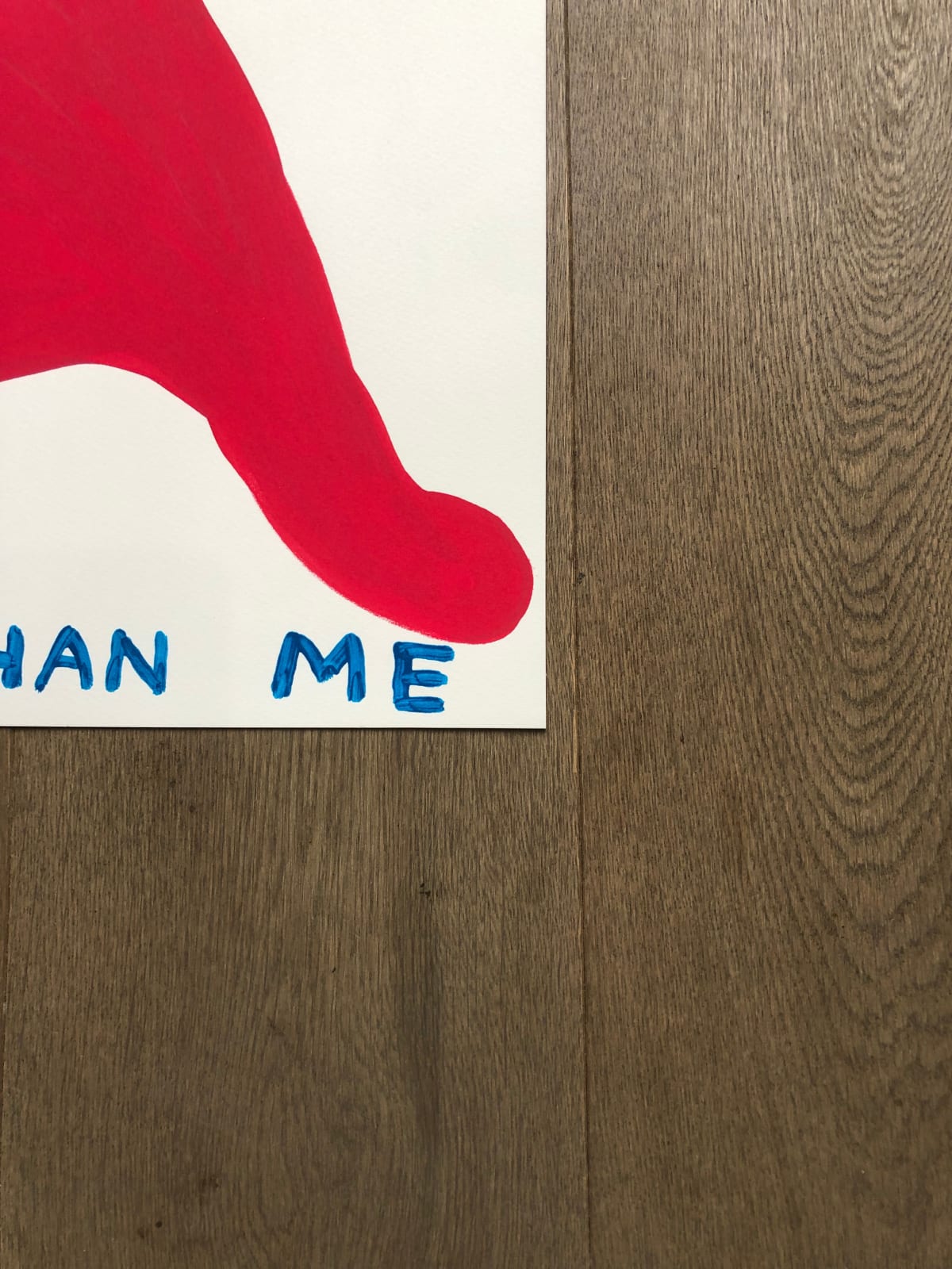 David Shrigley, No One is Happier than Me, 2022