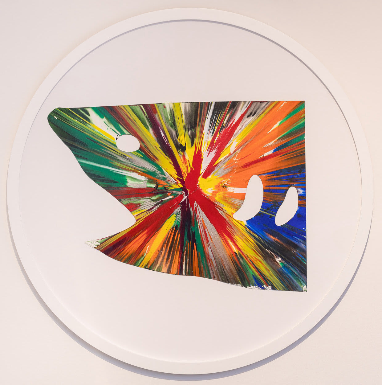 Damien Hirst, Shark spin painting, 2009