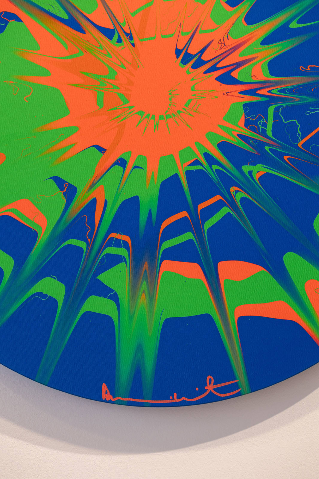 Damien Hirst, Beautiful Merely Sensible, Slightly Discursive Eloquent and Picturesque painting, 2023