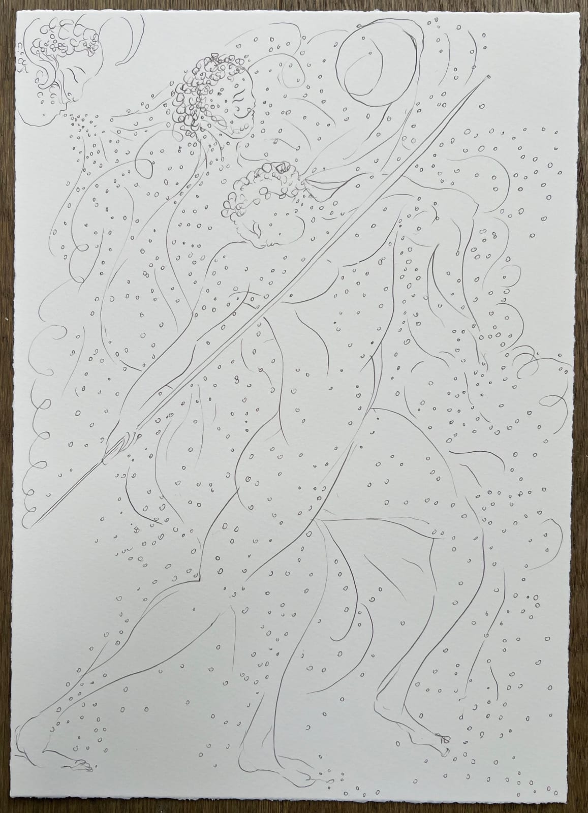 Chris Ofili, Greek Myths, 2021