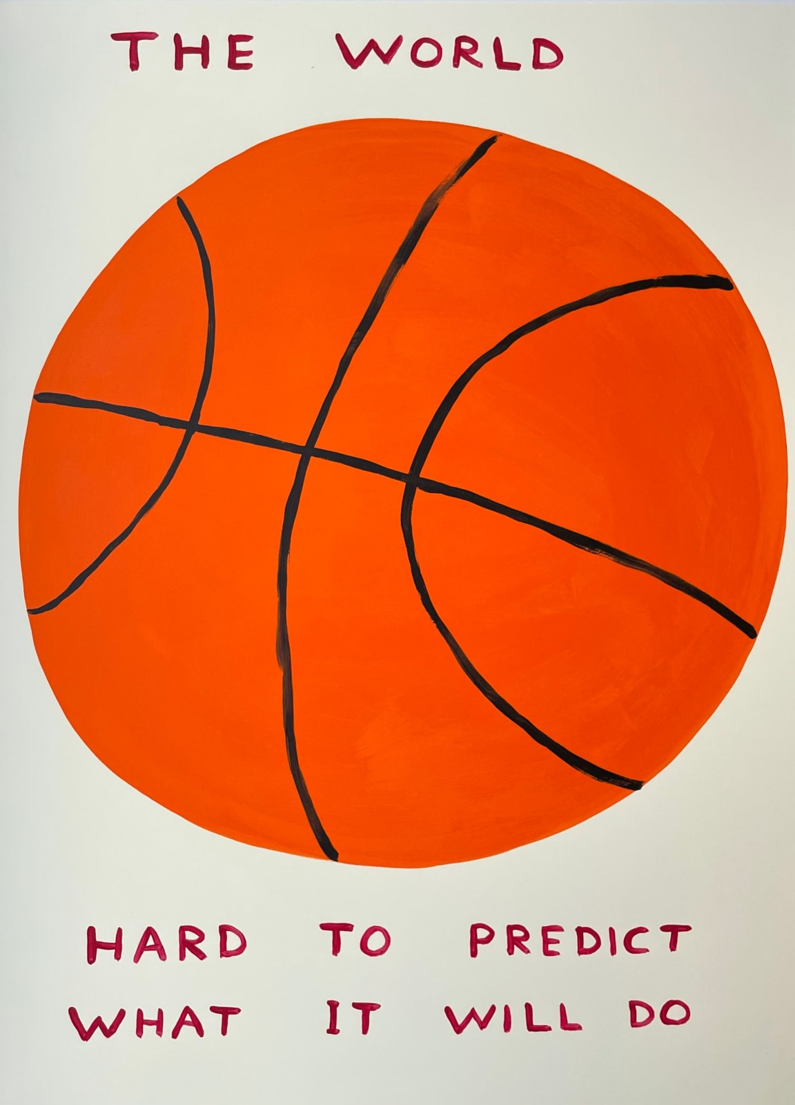 David Shrigley, The World, 2020