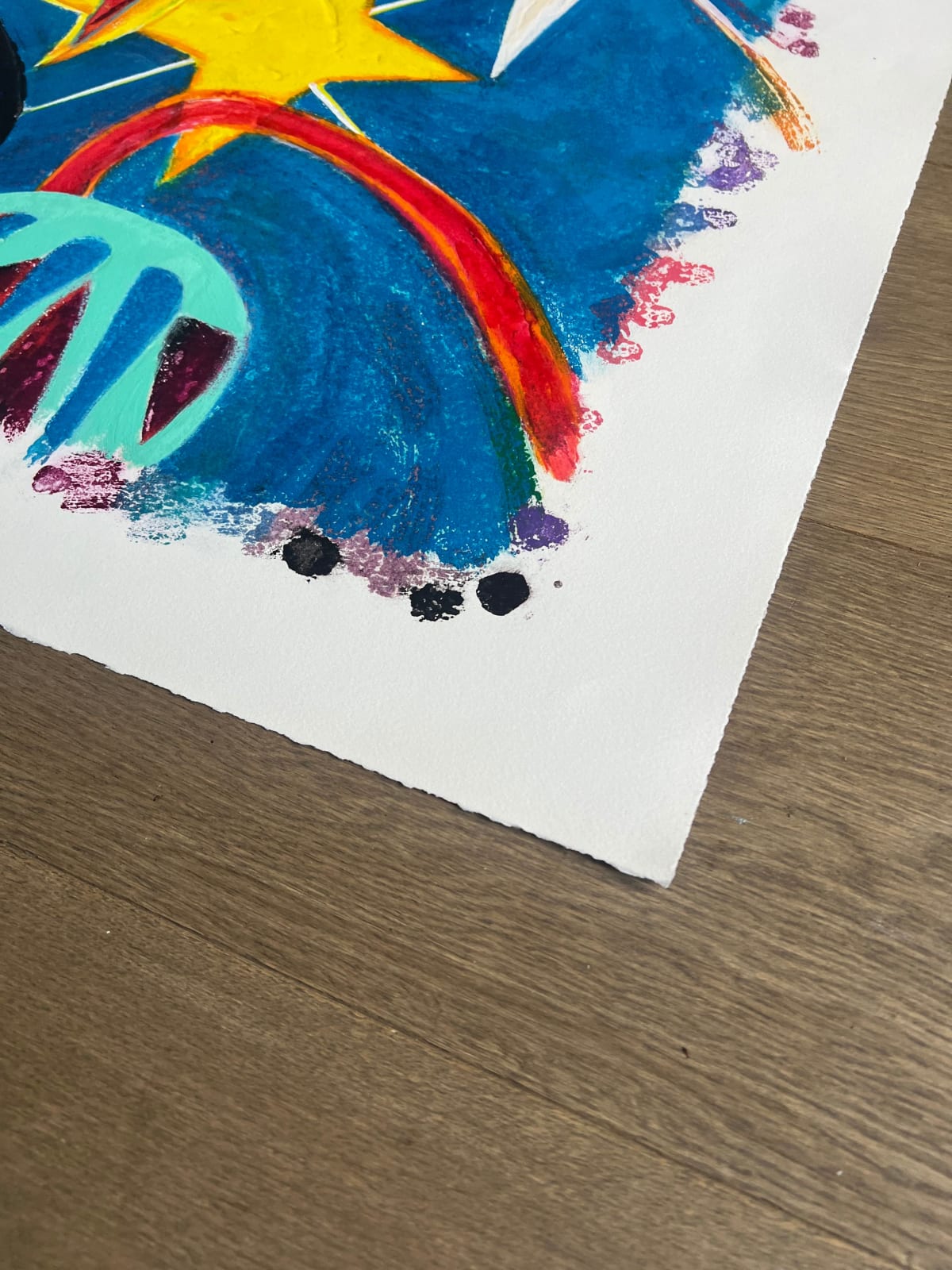 Gillian Ayres, Star Spangled, 2010