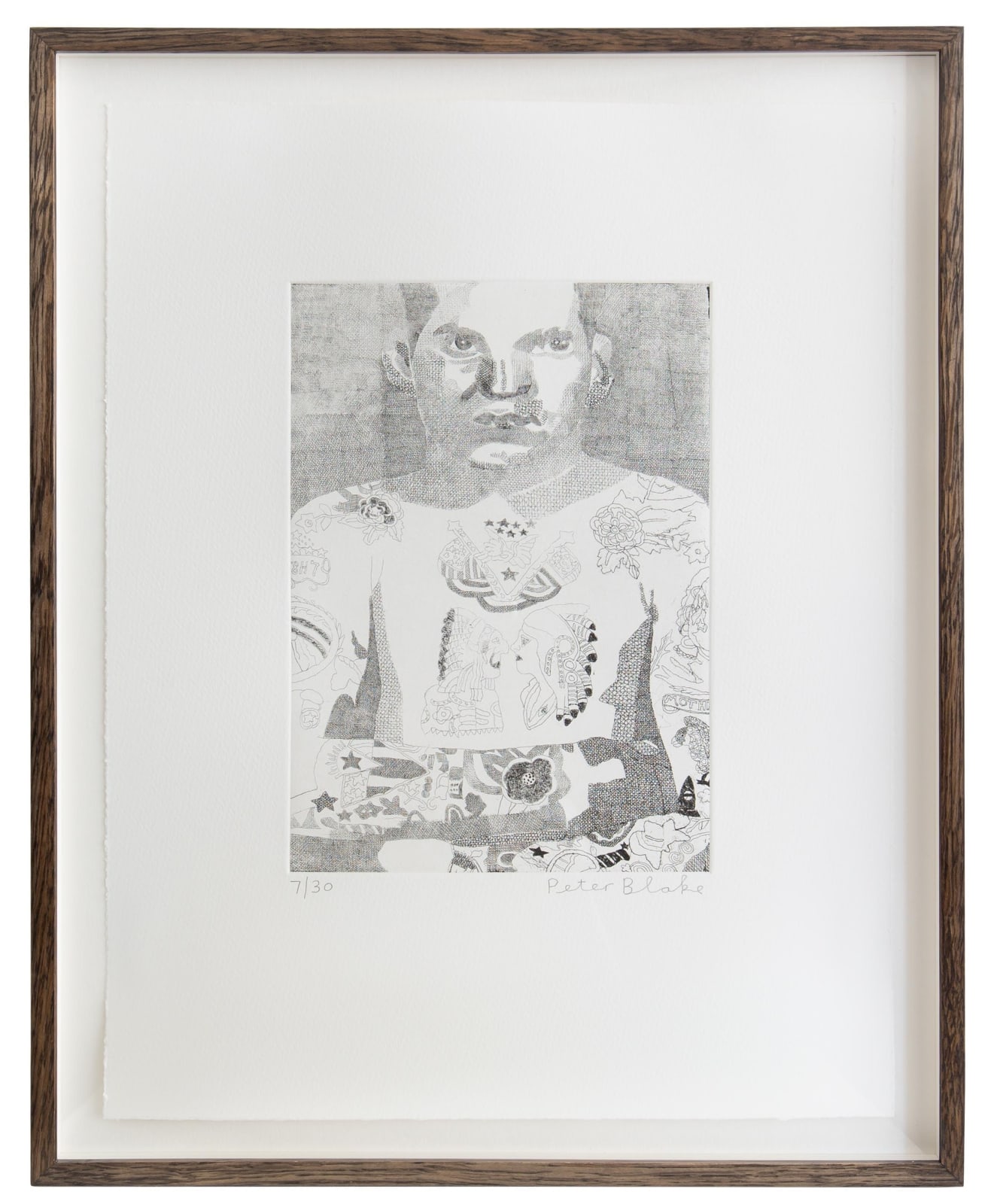 Peter Blake, Elvis Two Rivers, 2014