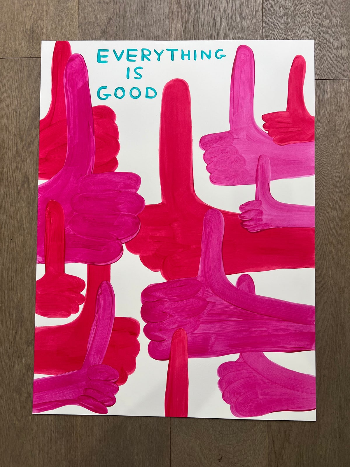 David Shrigley, Everything is Good, 2023
