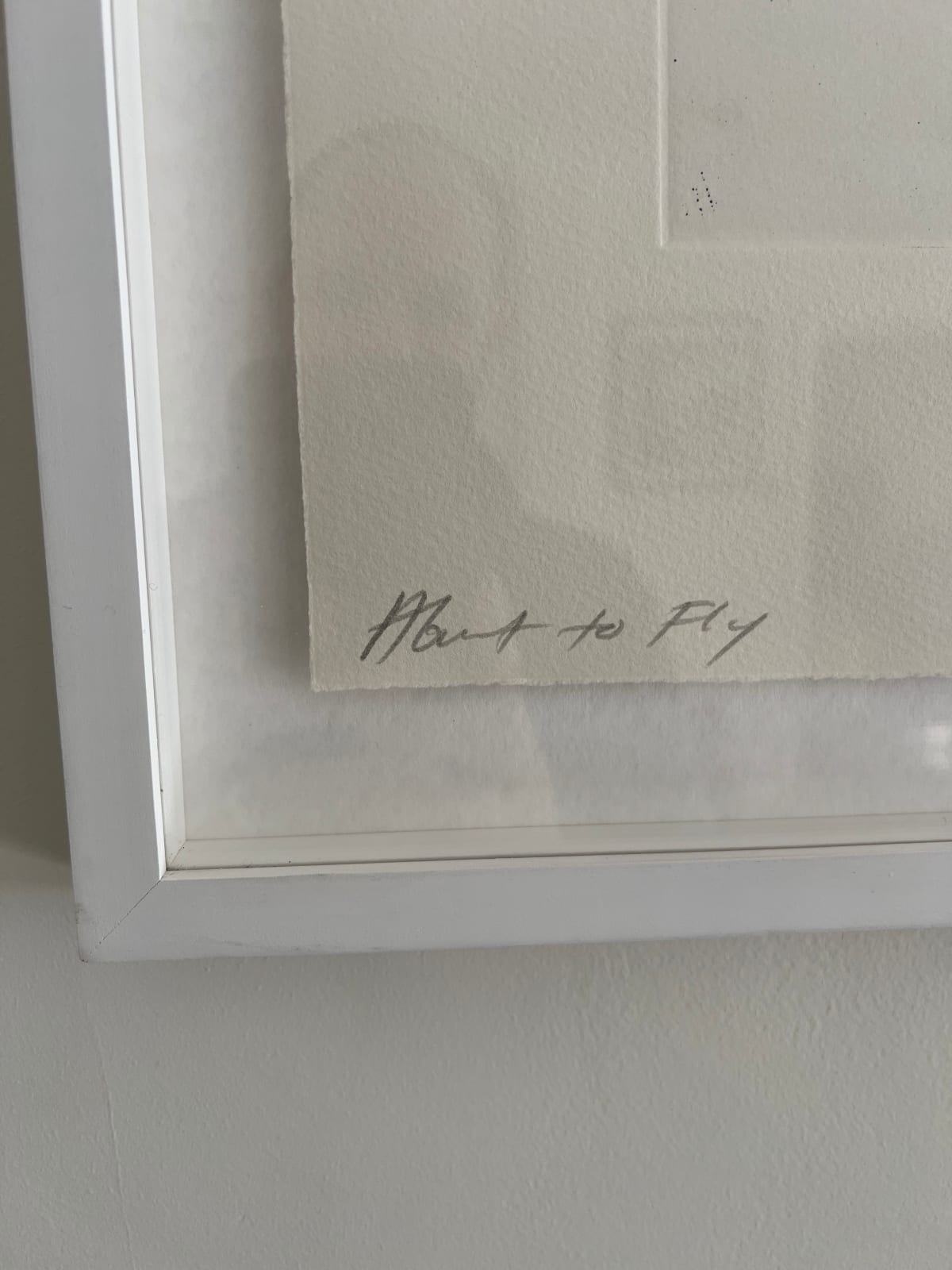 Tracey Emin, About to Fly, 2014