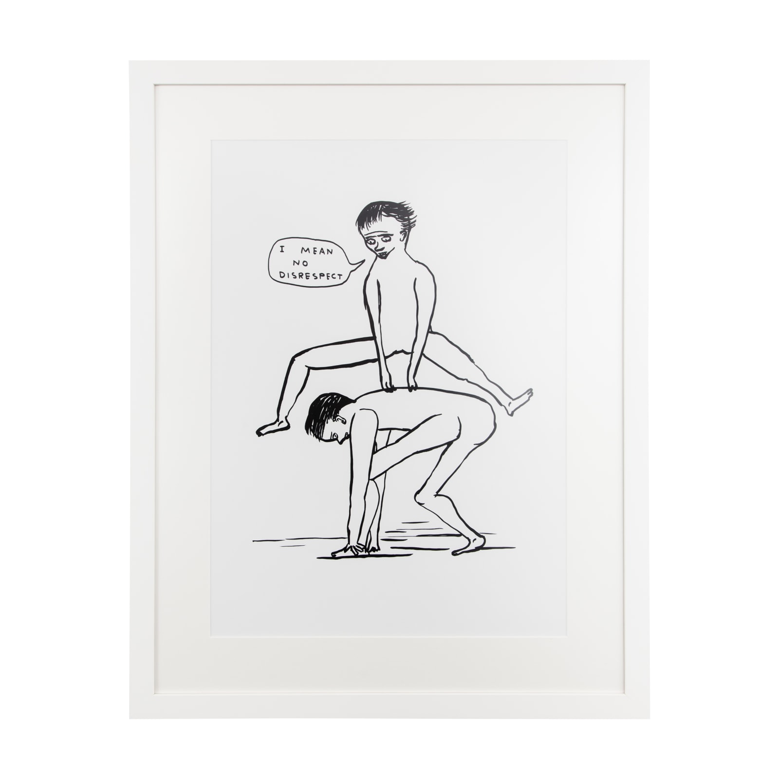 David Shrigley, I Mean No Disrespect, 2021