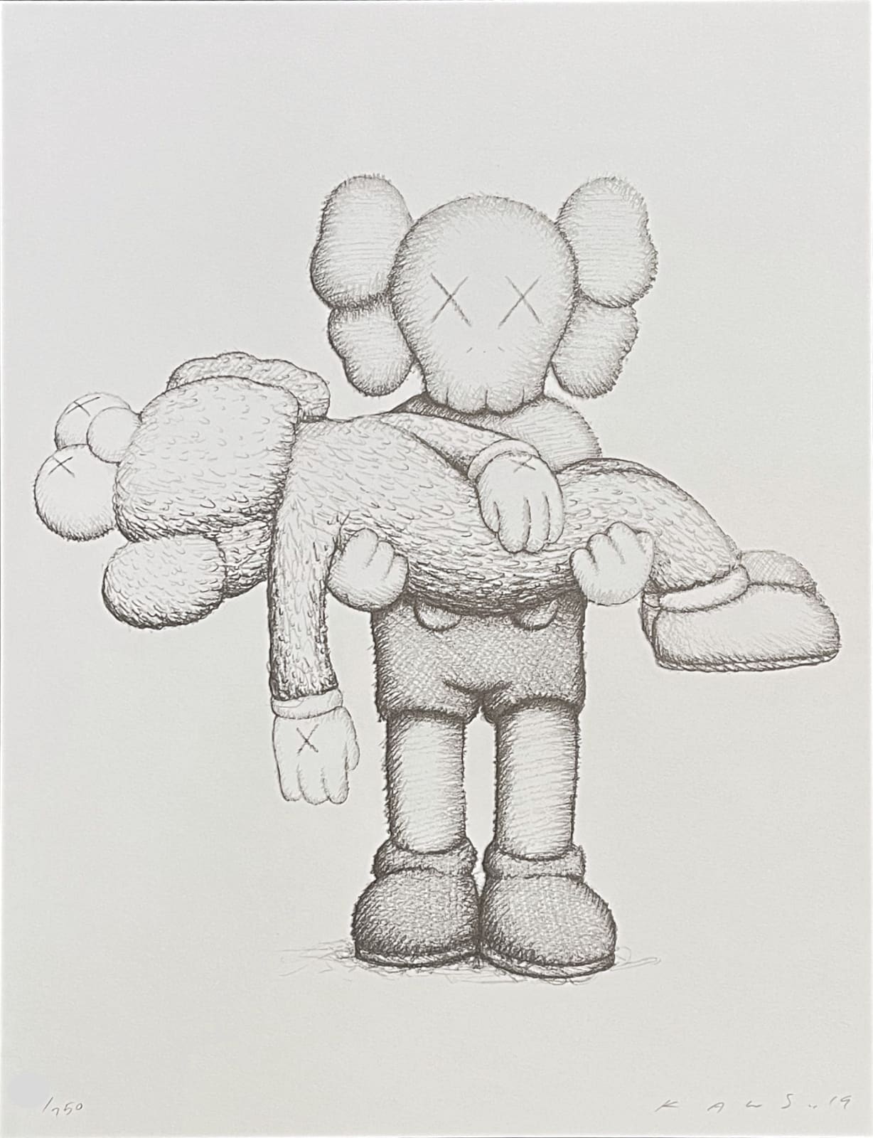 KAWS, Gone / Companionship in the Age of Loneliness, 2019