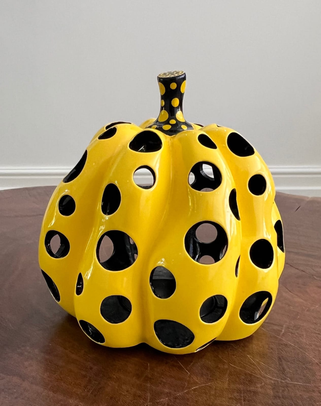 Yayoi Kusama, Pumpkin sculpture (NGV), 2025