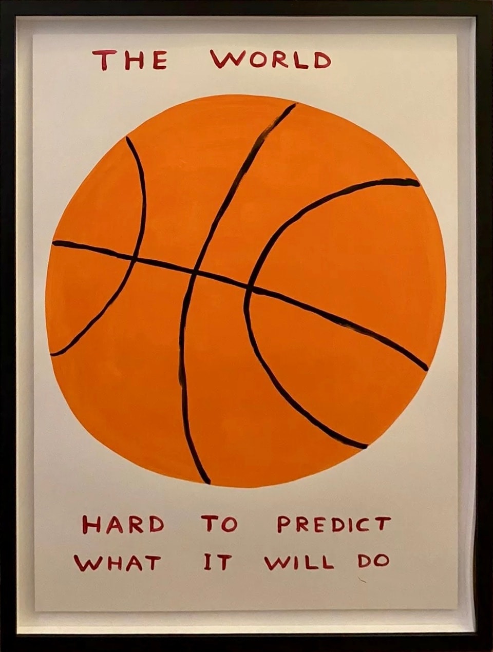 David Shrigley, The World, 2020