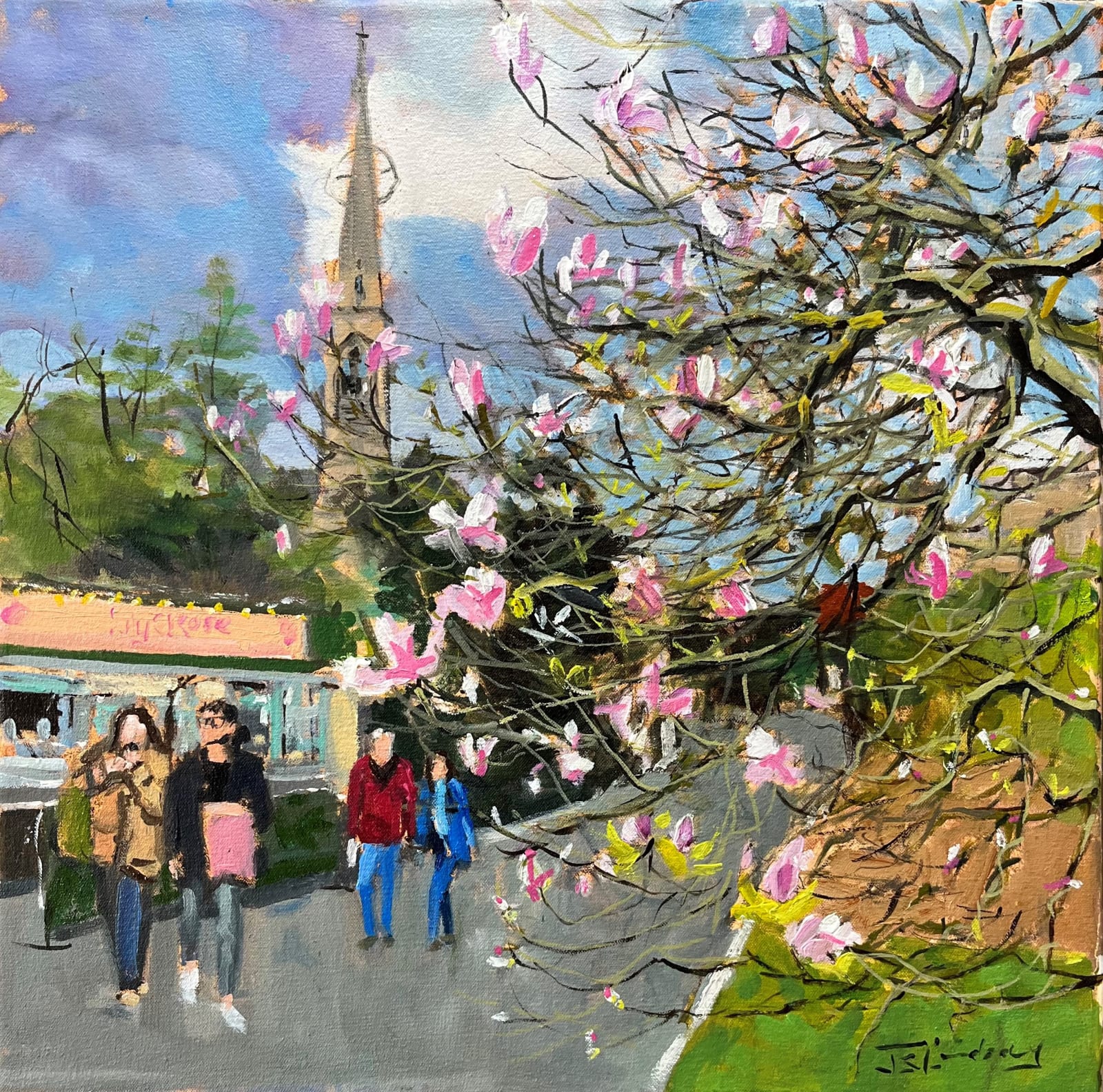 James Somerville Lindsay, First Signs of Spring, Botanics