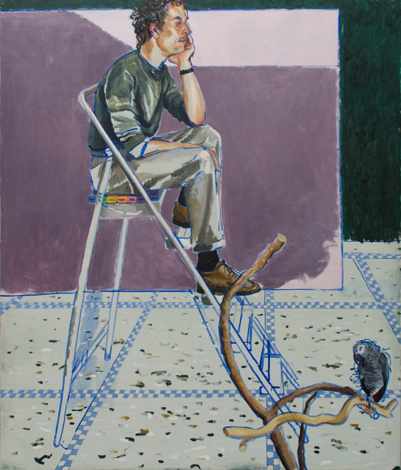 Klaas Op De Beeck, Op de ladder van de veeartsenij, 2024
