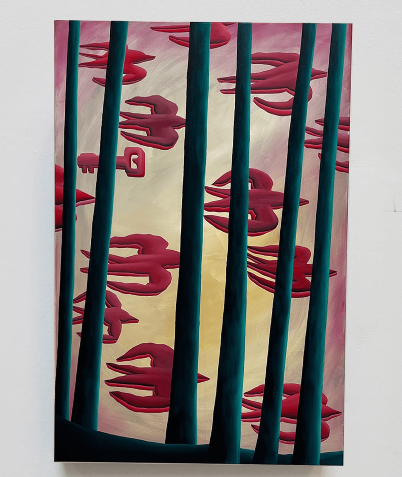 Noa Verborgh, The bird in the cage thought flying was a disease, 2024