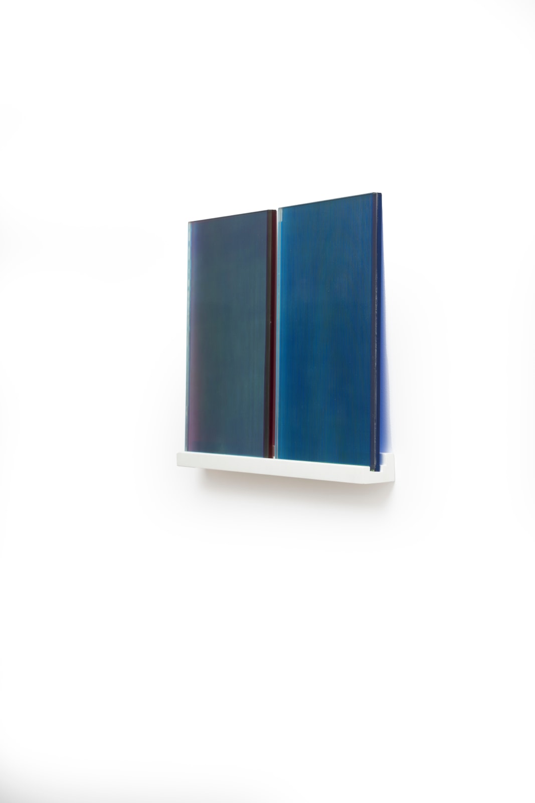 Ann Veronica Janssens, Magma B & Sunset R, Diptych for IAC's Friends, 2018