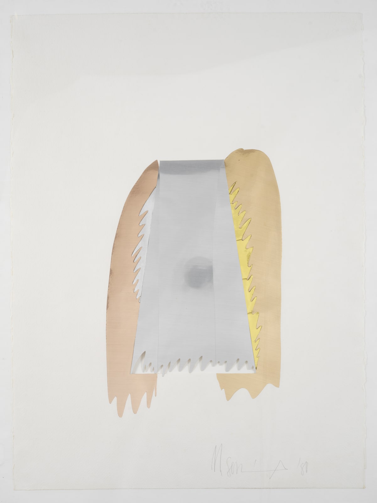 Nobuo Sekine, Composition, 1980