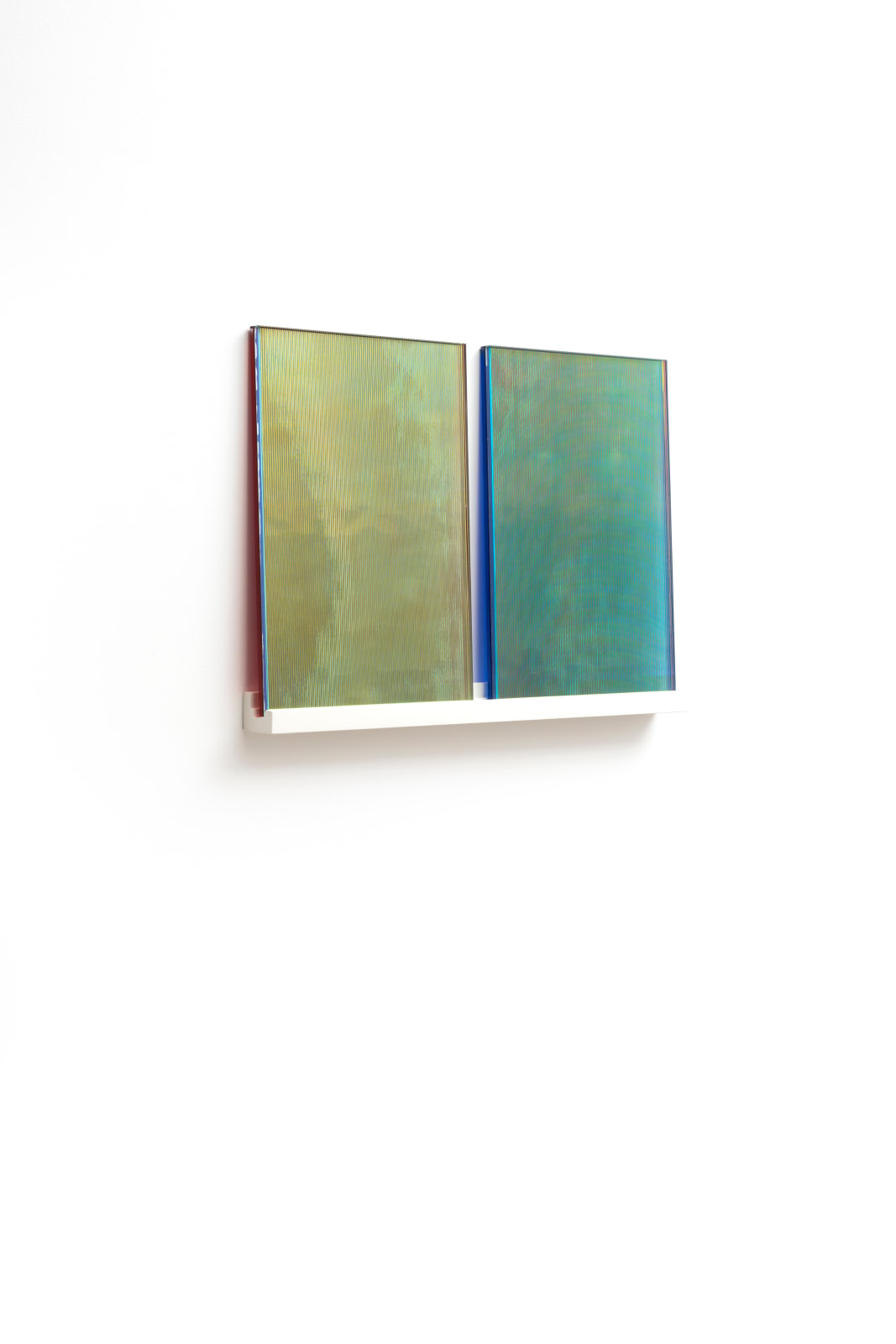 Ann Veronica Janssens, Magma B & Sunset R, Diptych for IAC's Friends, 2018