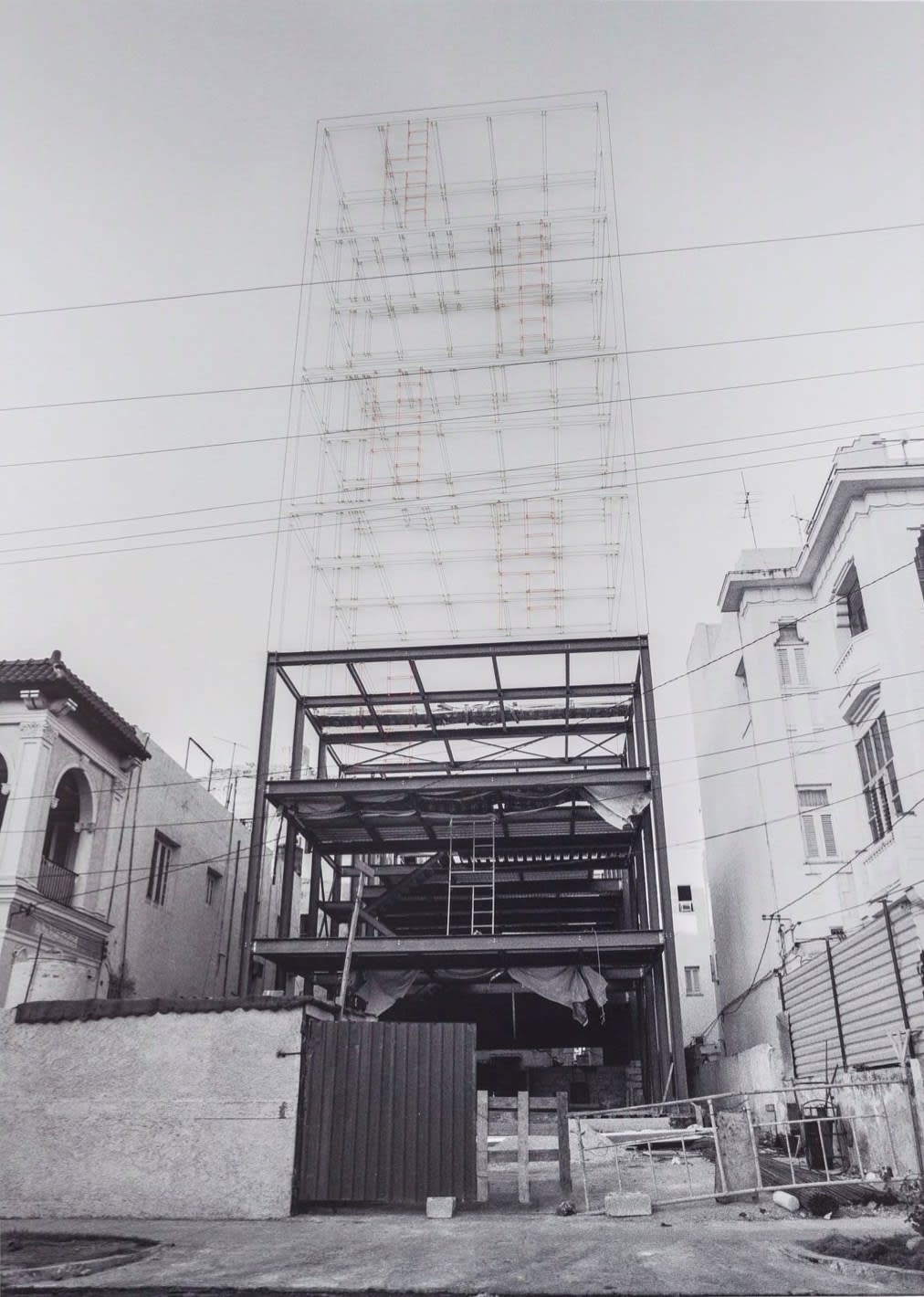 Carlos Garaicoa, Untitled (Parqueo MINREX), 2013