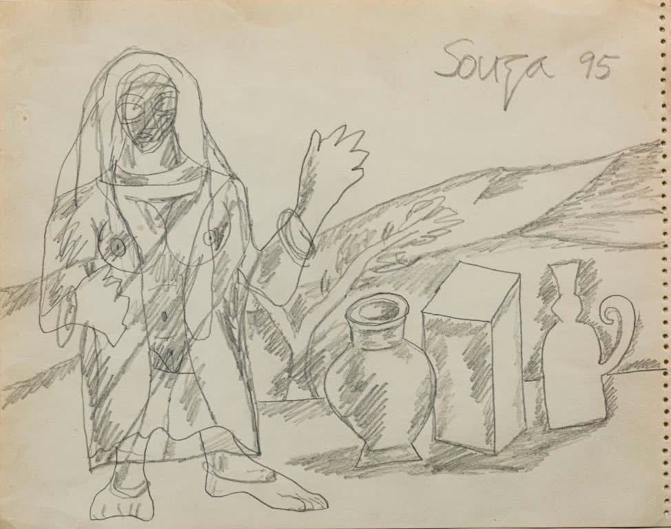 Francis Newton Souza, Untitled, 1995