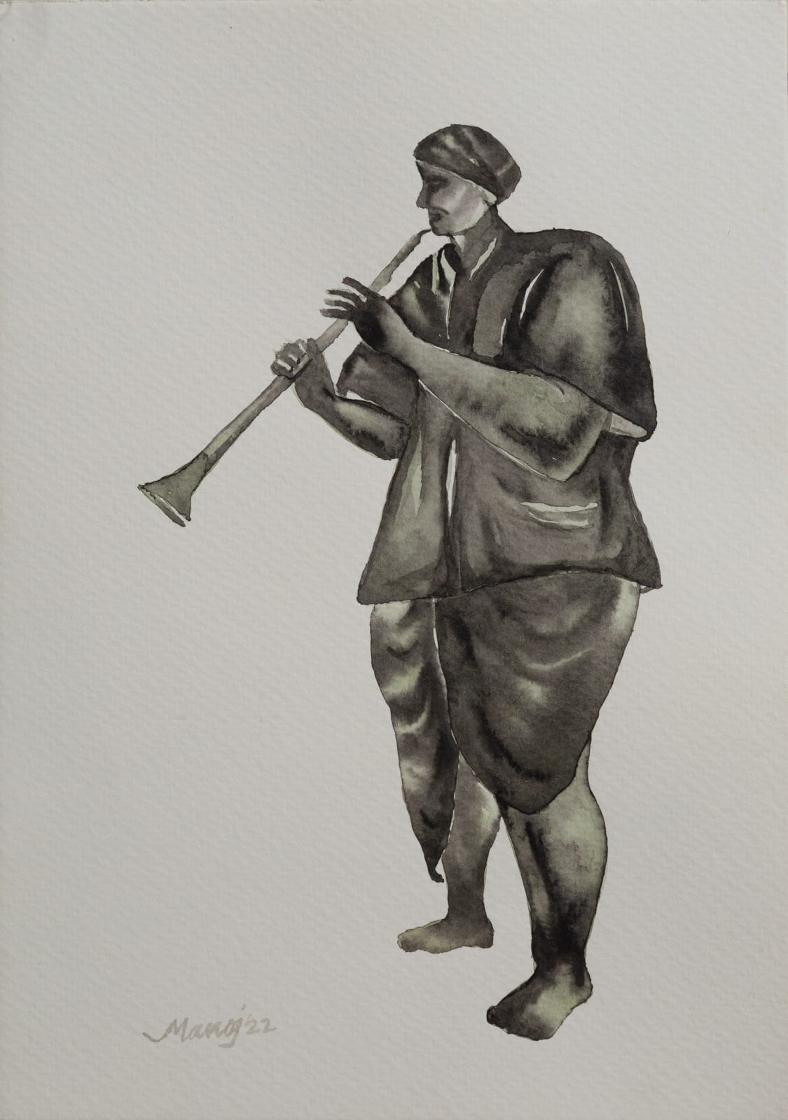 Manoj Aggarwal, Untitled - Drawing 19, 2022