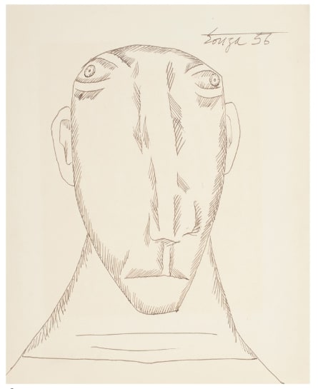 Francis Newton Souza, Untitled, 1956