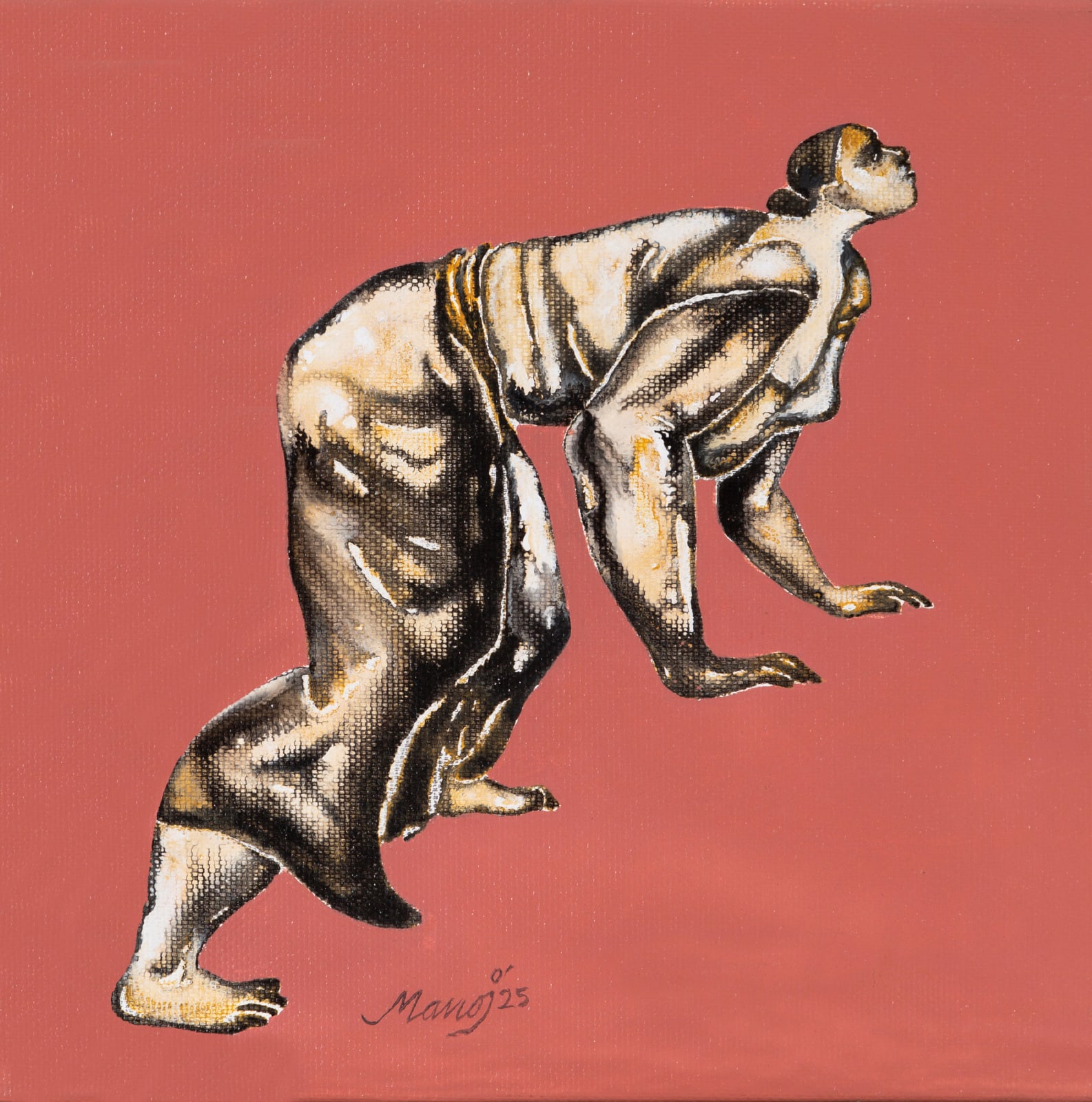 Manoj Aggarwal, Untitled - figure, 2025
