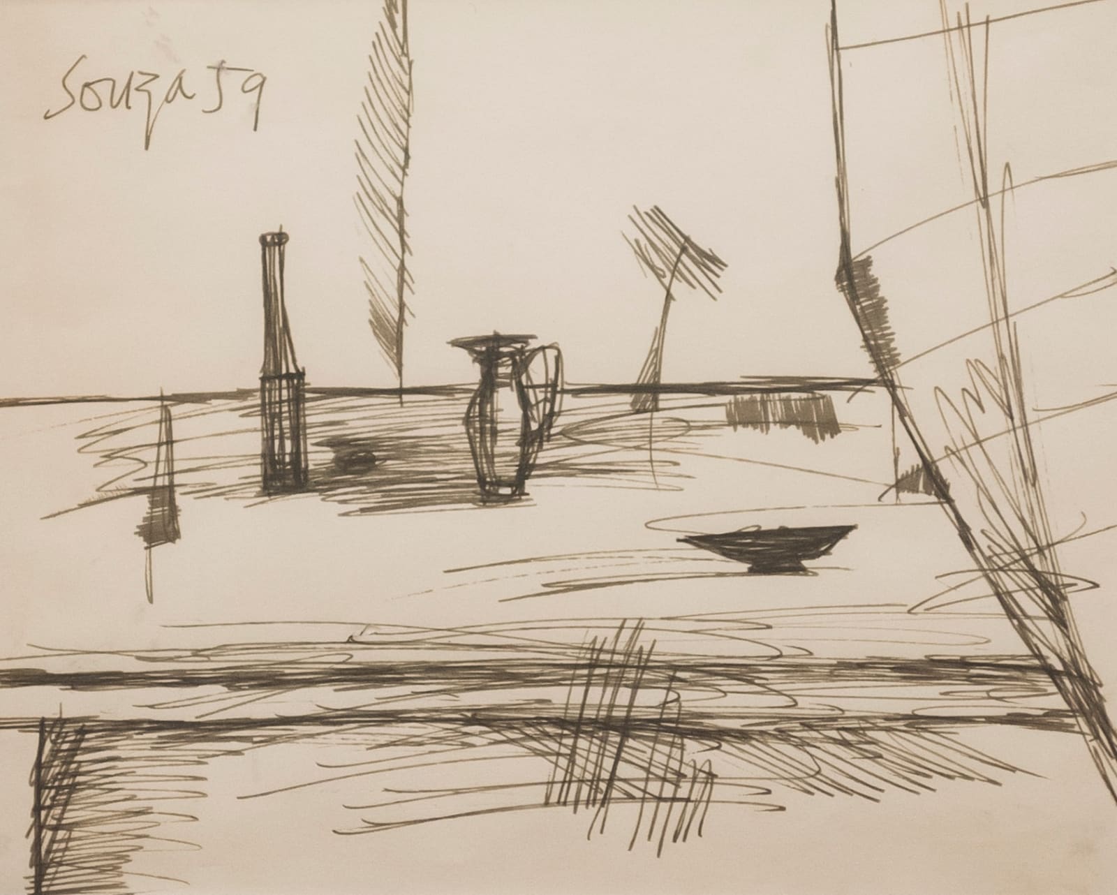 Francis Newton Souza, Untitled, 1959