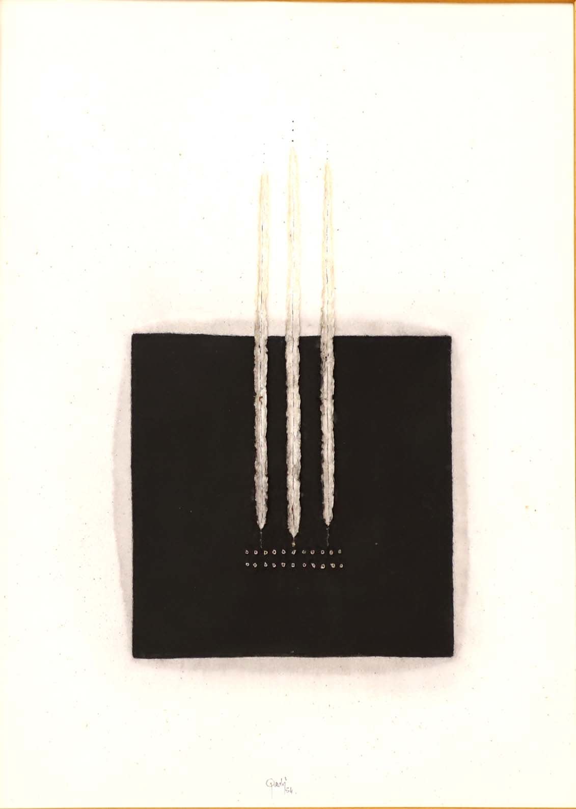 Sohan Qadri, Untitled, 1984