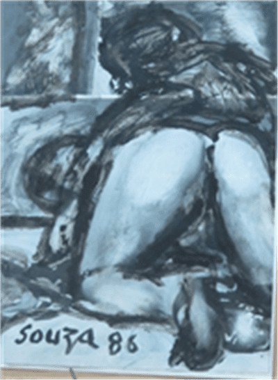 Francis Newton Souza, Untitled, 1986