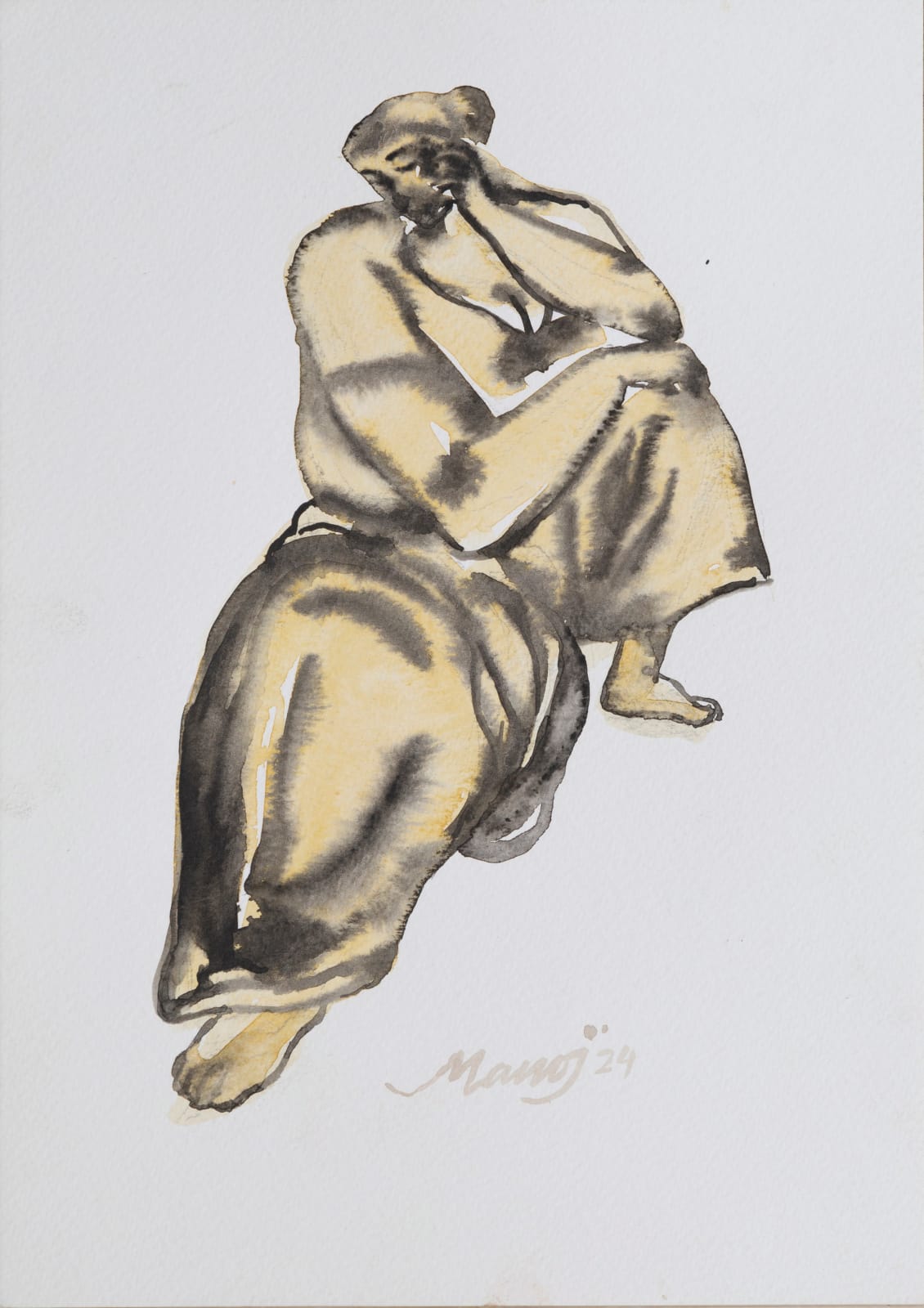 Manoj Aggarwal, Untitled - Drawing 34, 2024