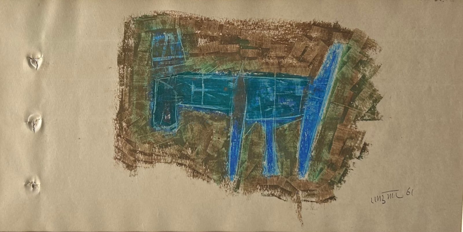 Ram Kumar, Untitled, 1961