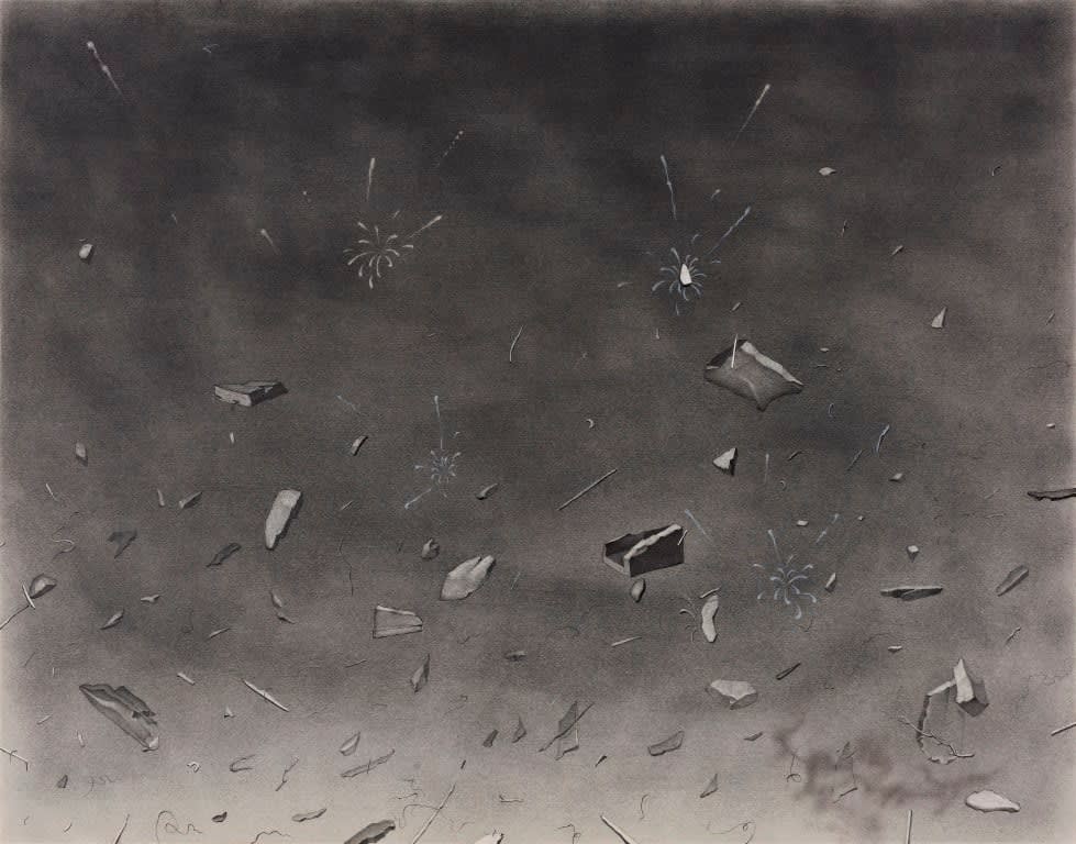 Sajid Khan, Reza Reza (‘Shattered Fragments’), 2024