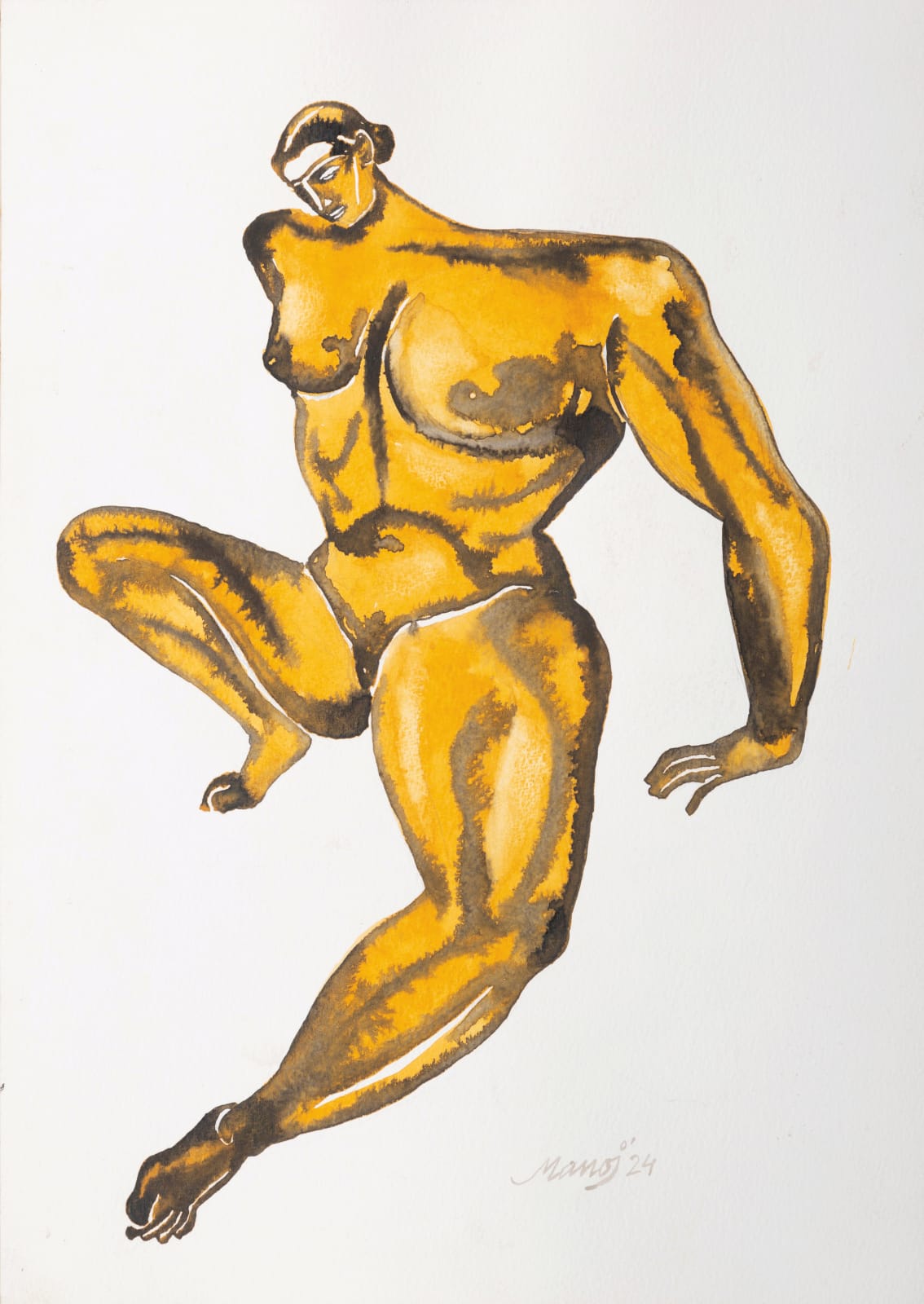 Manoj Aggarwal, Untitled - Drawing 49, 2024