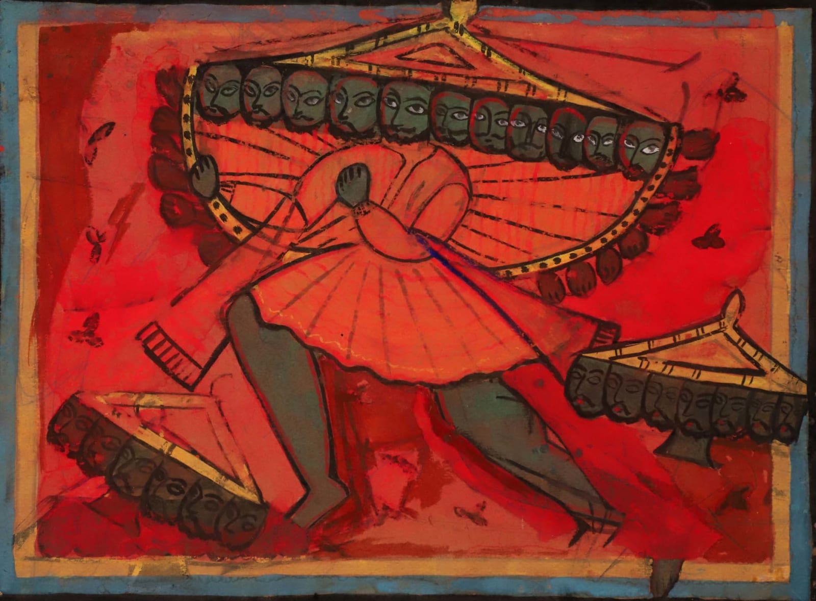 Jamini Roy, Ravana