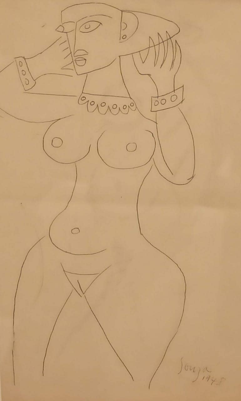 Francis Newton Souza, Untitled, 1948