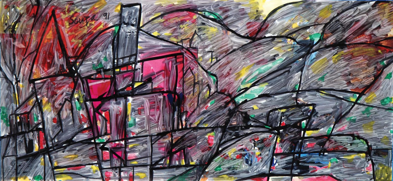 Francis Newton Souza, Untitled, 1991