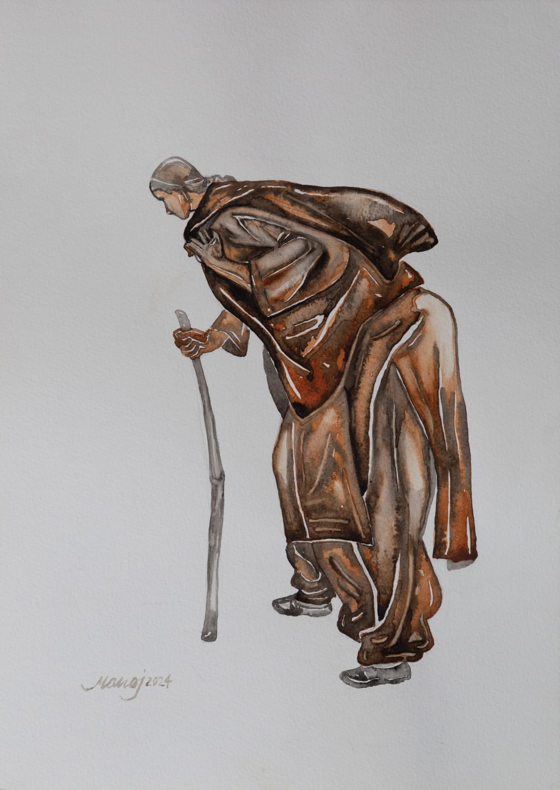 Manoj Aggarwal, Untitled - Drawing 41, 2025