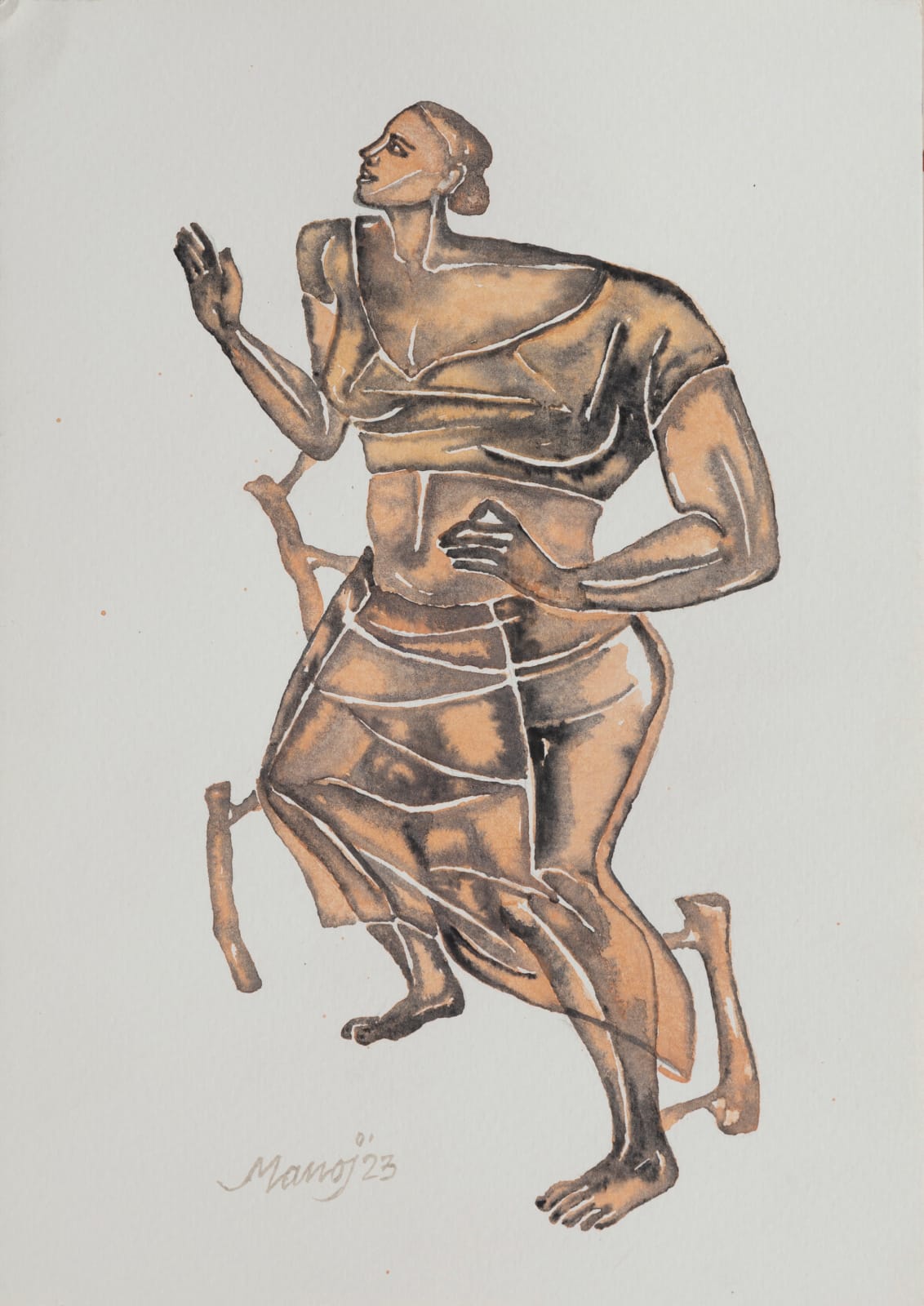 Manoj Aggarwal, Untitled - Drawing 25, 2023