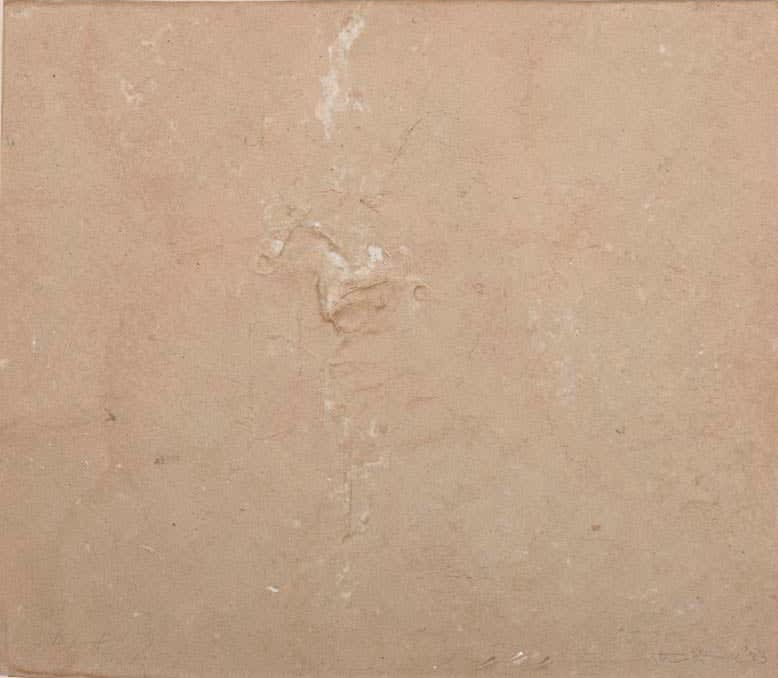 Somnath Hore, White on White (Wounds), 1983