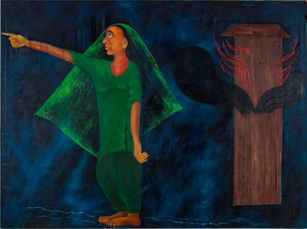 Arpana Caur, Untitled, 1989