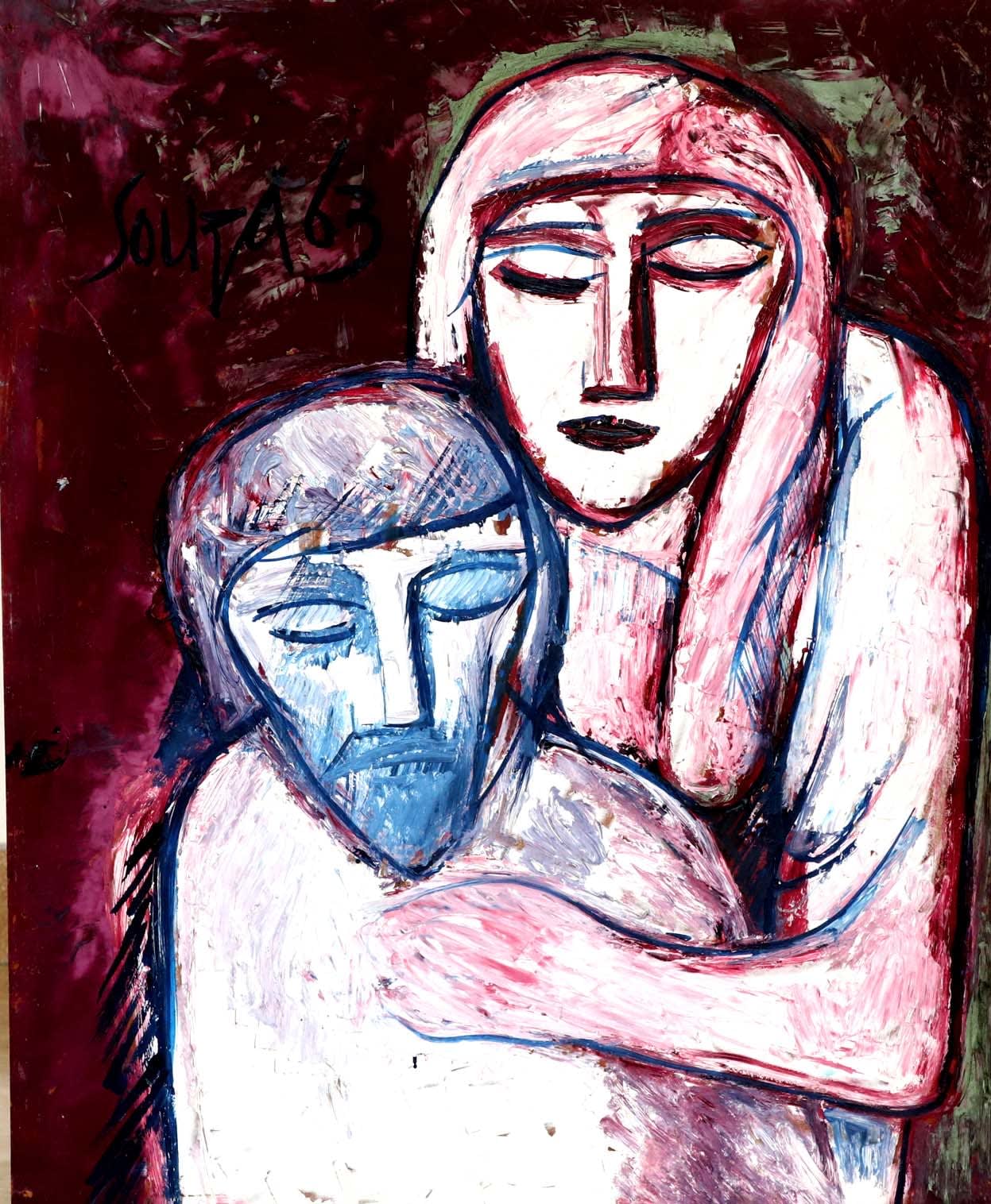 Francis Newton Souza, Pieta, 1963
